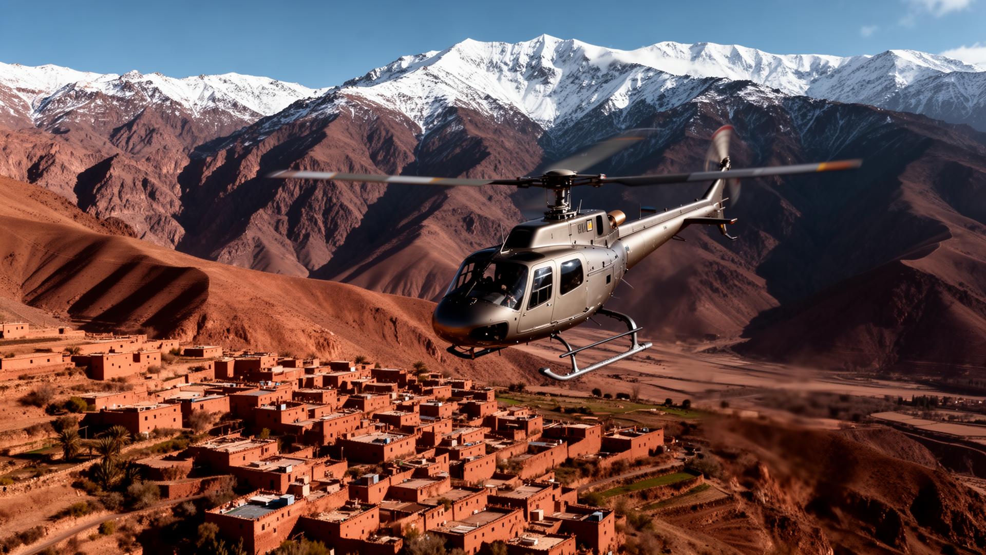Atlas to Atlantic by Helicopter