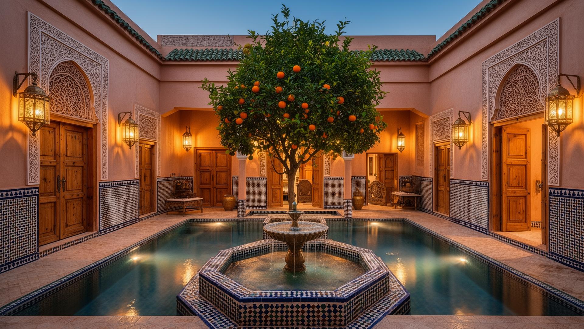 Luxury riads